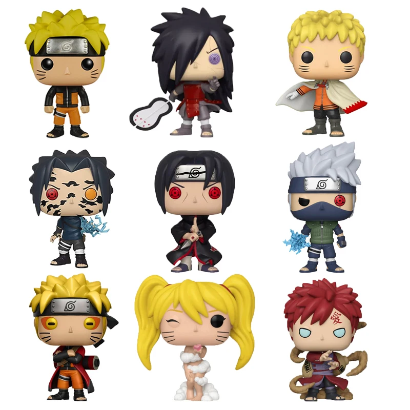 Экшн-фигурки Kurama MINATO NAMIKAZE #935 SASUKE #455 BORUTO PAIN #944 LEE коллекционные куклы Подарки для