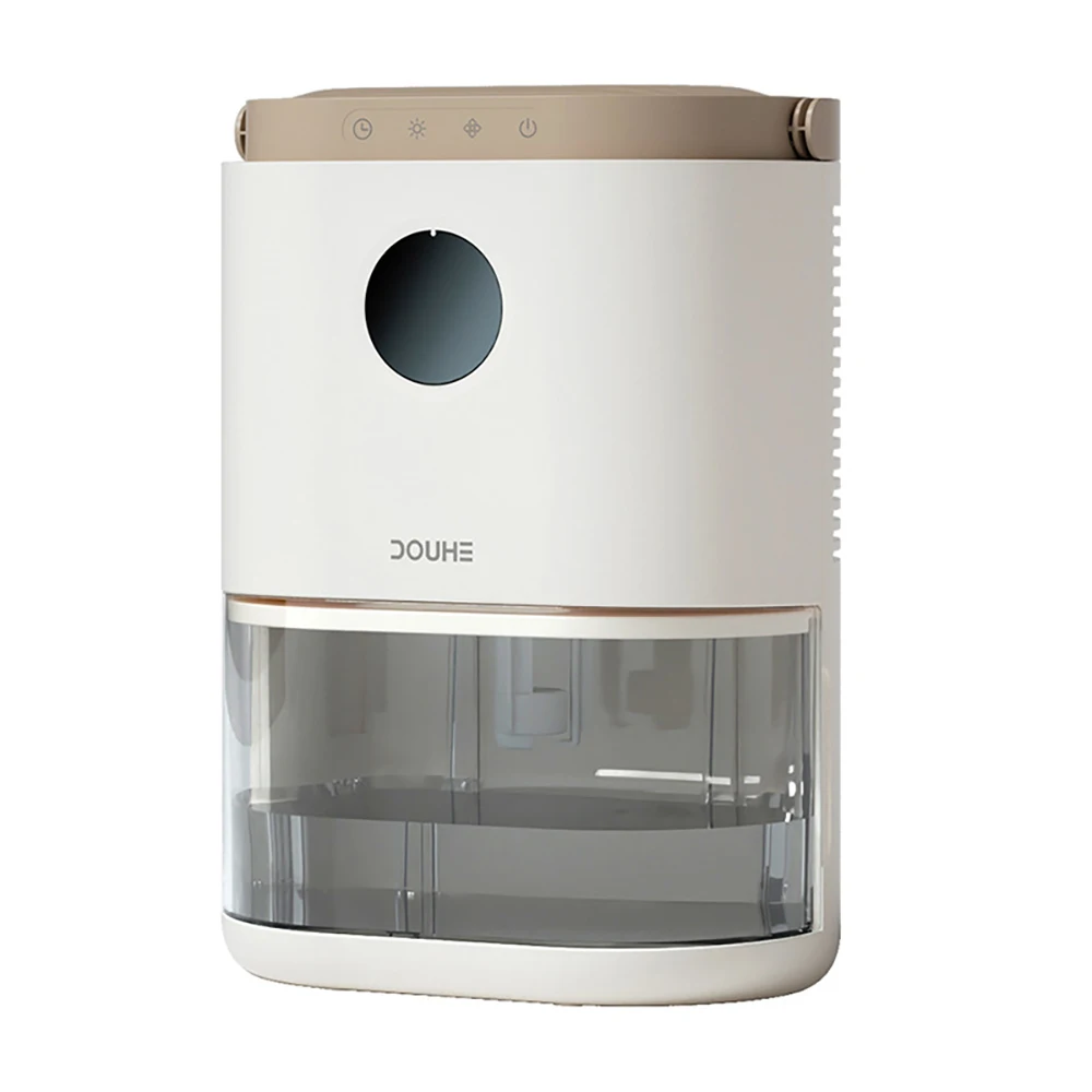 2l Dehumidifier Air Purifier Moisture Absorbers Dryer With Water Tank
