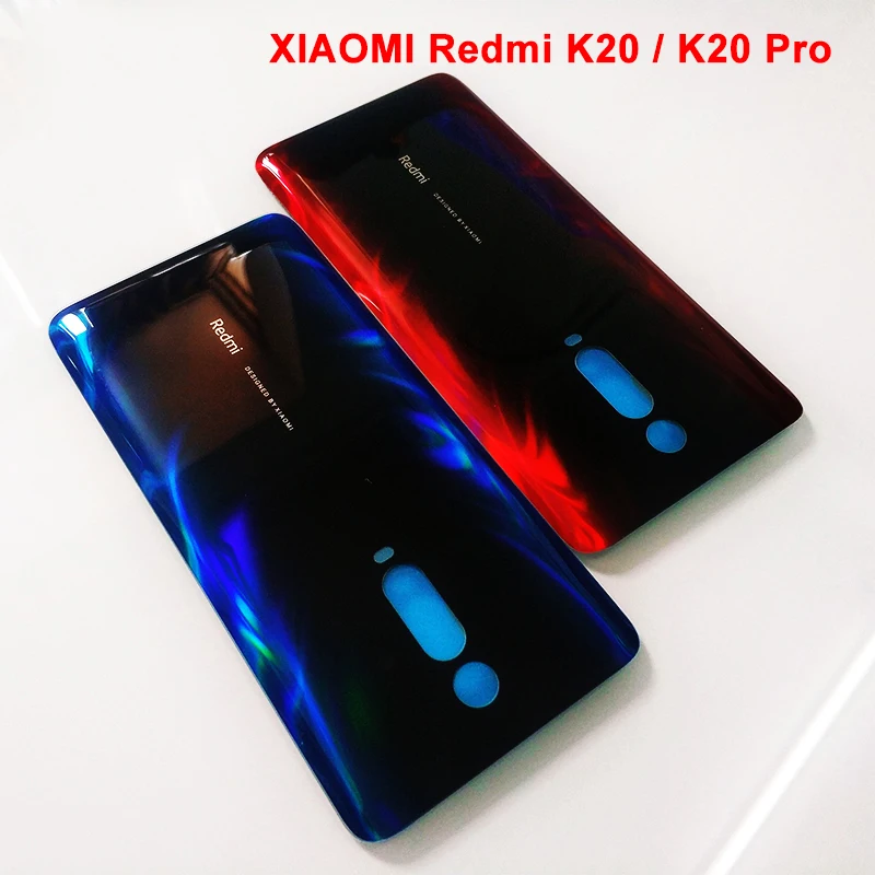 Xiaomi Mi 9T redmi K20 Задняя крышка батареи Стекло задняя дверь Корпус Крышка Замена для Xiaomi Mi 9t redmi k20 pro Чехол для телефона