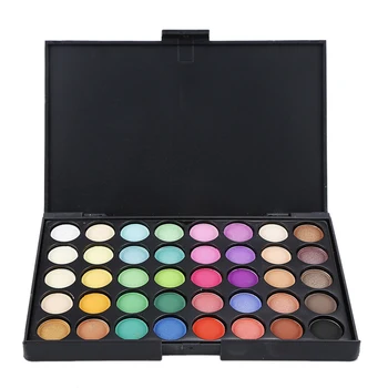 

New and Hot Product 40 Colors Mini Eyeshadow Plate Cosmetic Matte Eye Shadow Cream Make-Up Palette Shimmer Easy To Wear TSLM1