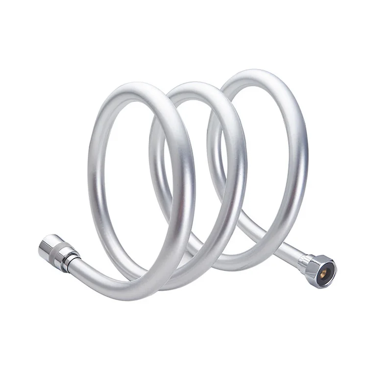 1.5//2//3 m PVC Smooth Shower Hose Thickening Handheld Head Flexible Anti Winding
