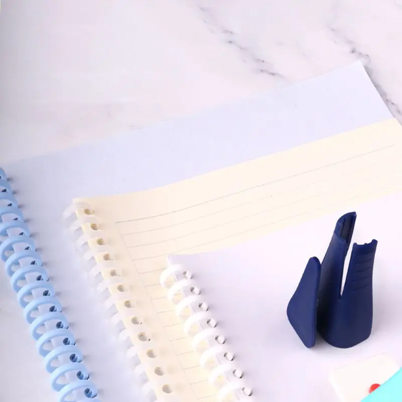 Plastic Loose Leaf Binder Ring Opener Closer for Binding Notebook Stationery book binding supplies