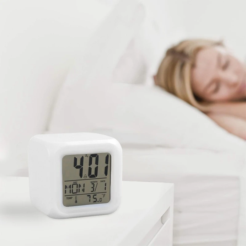 Проекционный будильник потолочный дисплей Повтор Настольные часы термометр температуры USB цифровые часы с ЖК-индикатором Проекция времени