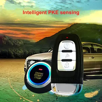 

PKE Car Alarm System With Keyless Entry Remote Engine Start For DC 12V Cars