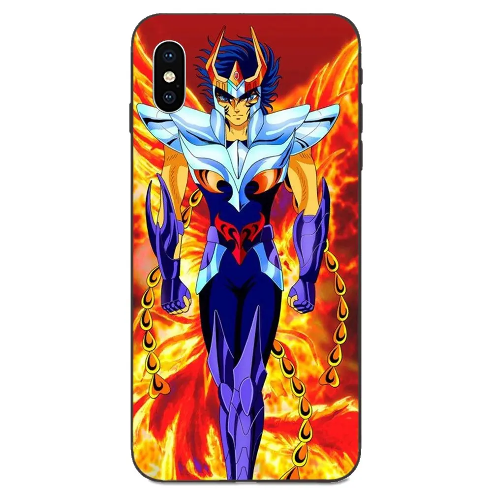 Мультфильм Saint Seiya Phoenix Ikki стиль дизайн для Galaxy A3 A5 A6 A6s A7 A8 A9 A10 A20E A30 A40 A50 A60 A70 A80 A90 Plus