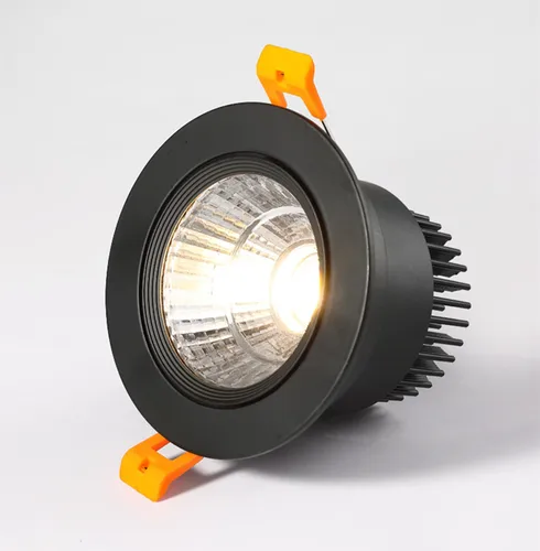 조도 조절식 AC90V-260V LED 다운라이트, 에피스타 칩, COB 매립형 천장 램프, 스포트라이트, 가정용 조명, 5W7W9W12W15W18W20W 4