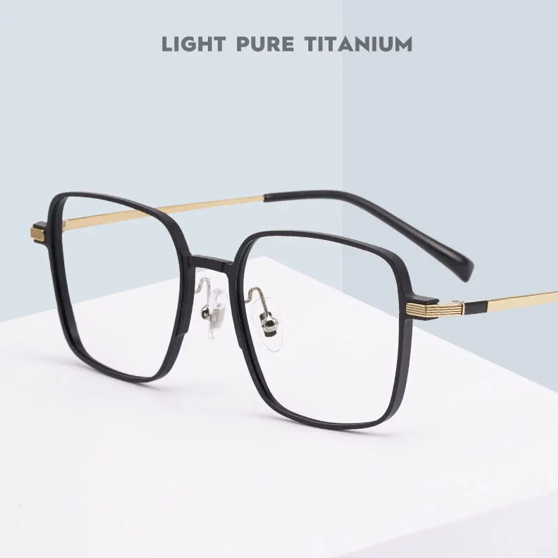 

Fashion New Arrival Aluminum Magnesium Glasses Frame For Women and Men Titanium Myopia Eyewear Retro Full Rim