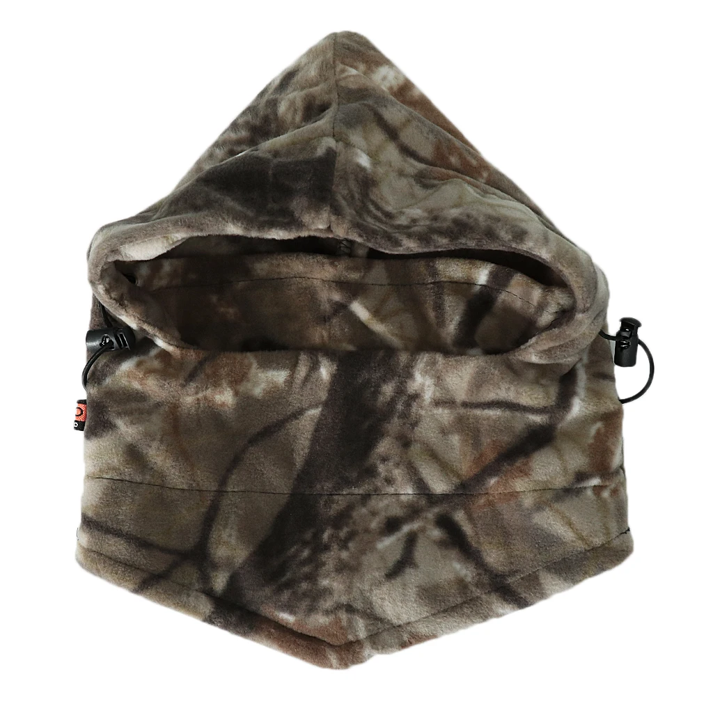 Camouflage Windproof Warm Winter Sports Ski Cycling Fleece Balaclava Hat Cap Neck Hood Face Mask Winter Sports Face Mask