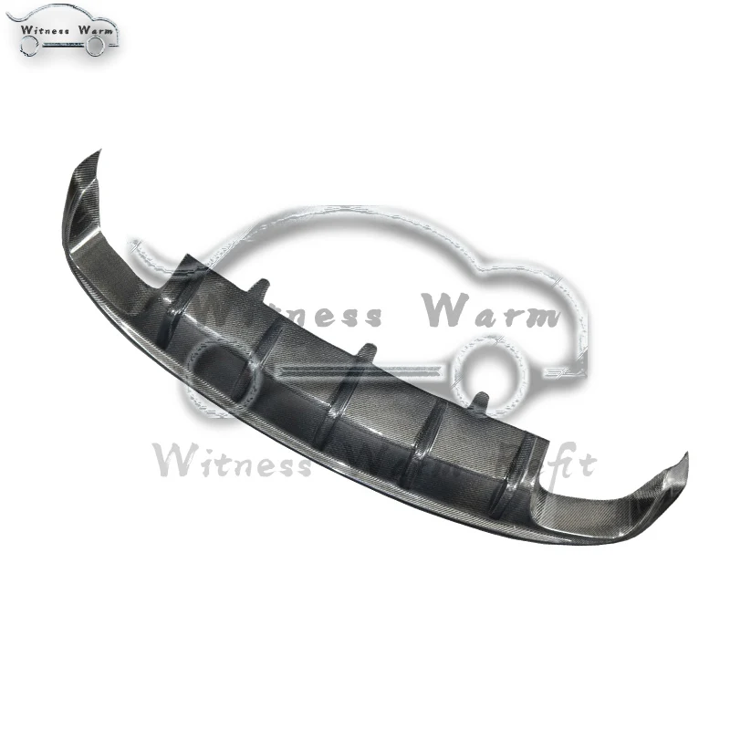A7 Carbon Fiber Rear Bumper Lip Diffuser Spoiler for Audi A7 Sline/S7 Bumper Only 2012