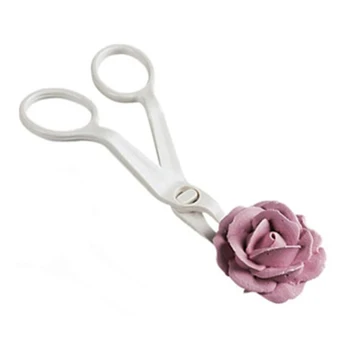 

Piping Flower Scissors Nail Safety Rose Decor Lifter Fondant Cake Decorating Tray Cream Transfer Baking Pastry Tools