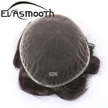 Full Swiss Lace Base Wig Men Toupee Human Hair Front Lace Wig Hairpiece Real Hair Natural Hairlines Hair Replacement System Unit
