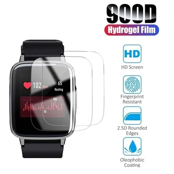 

2x Hydrogel Protective Film for Xiaomi Watch Haylou Solar LS05 (Not Glass) on Haylou LS02 LS01 Screen Protector Film Foil