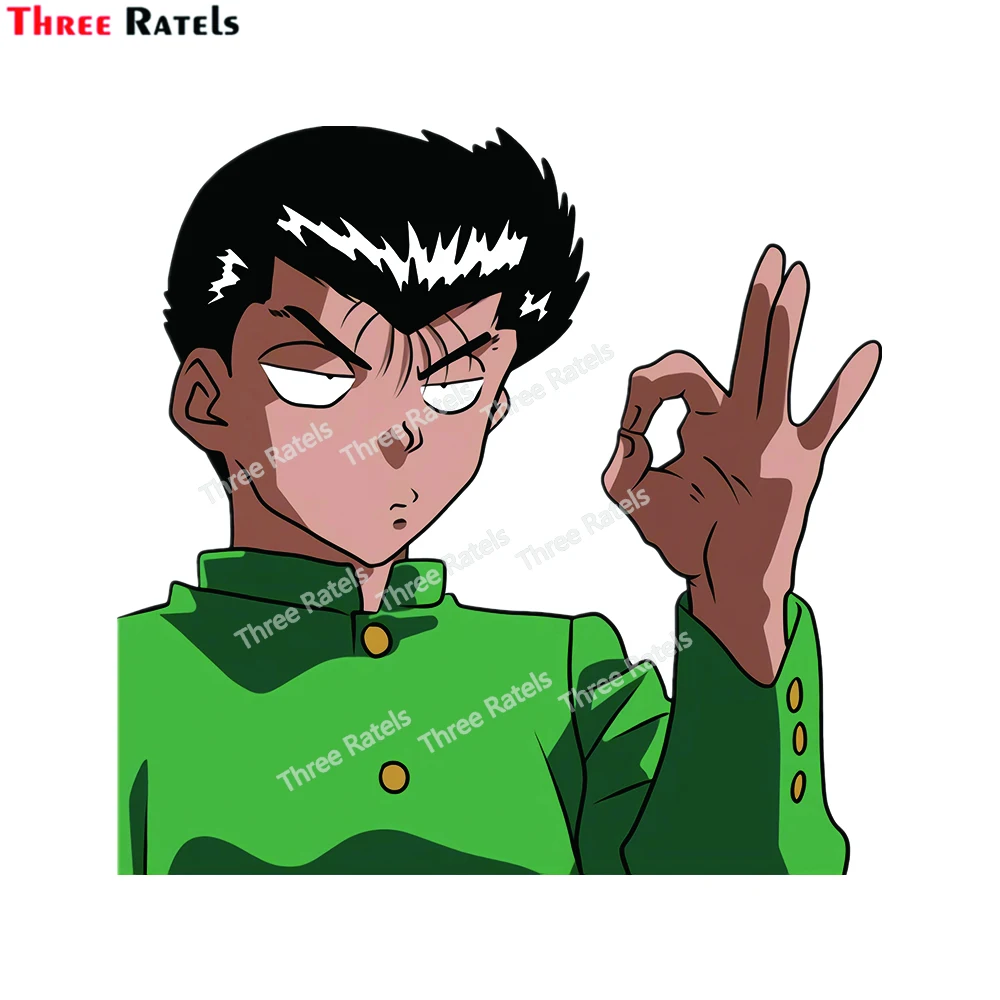 

Три Ratels E596 Yuyuhakusho Yusuke Urameshi наклейка s и наклейки для ноутбука чемодана декор для скейтборда виниловый материал