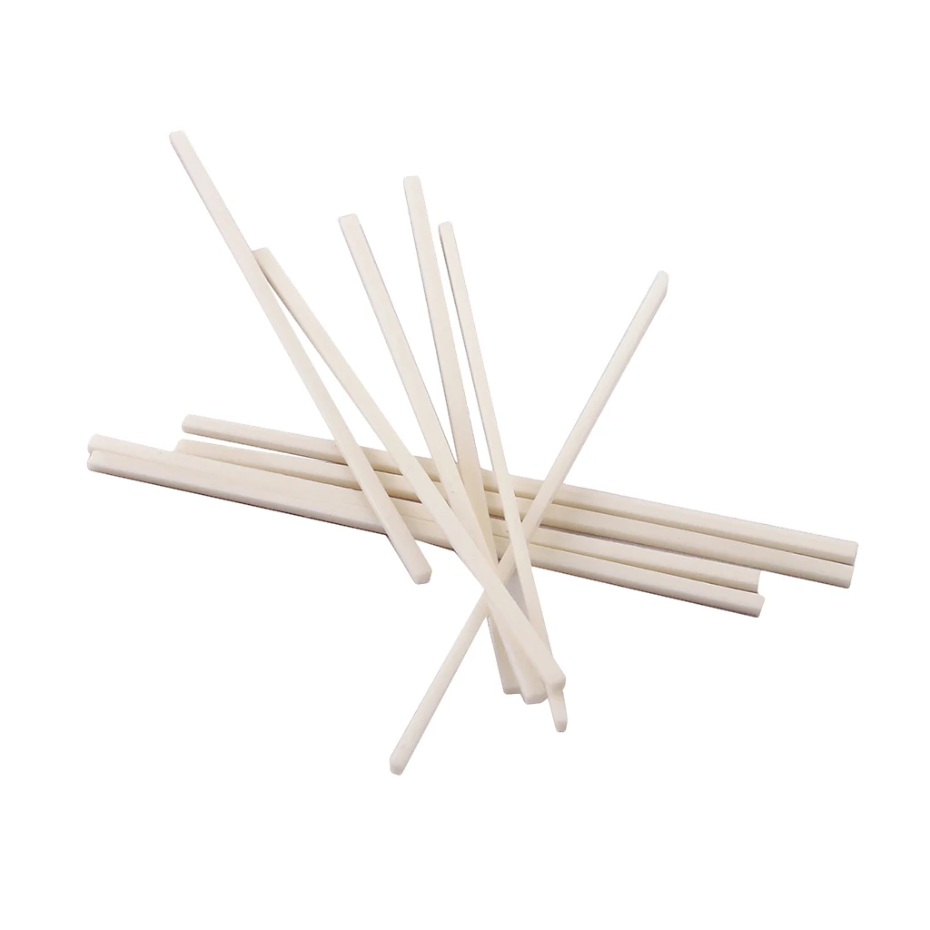 Durable 1 Pack Guitar Mandolin Bridge Saddle Nut Bone Blank Strips Guitar Blank Material White