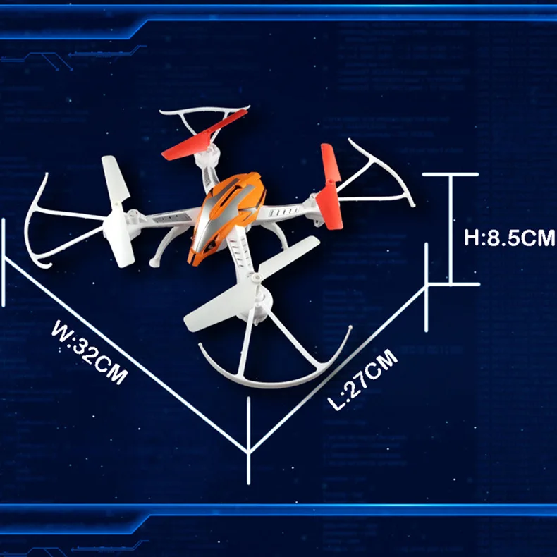 

Four-Rotor Unmanned Aerial Vehicle High-definition Aircraft for Areal Photography Large Size Four-axis Remote Control Aircraft D