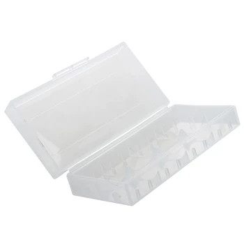 

Box for 18650 battery transparent battery holder