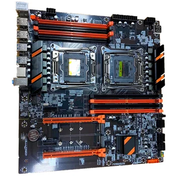 

New X99 Dual Computer Motherboard LGA2011 CPU RECC DDR4 Memory Eating Chicken Game Motherboard