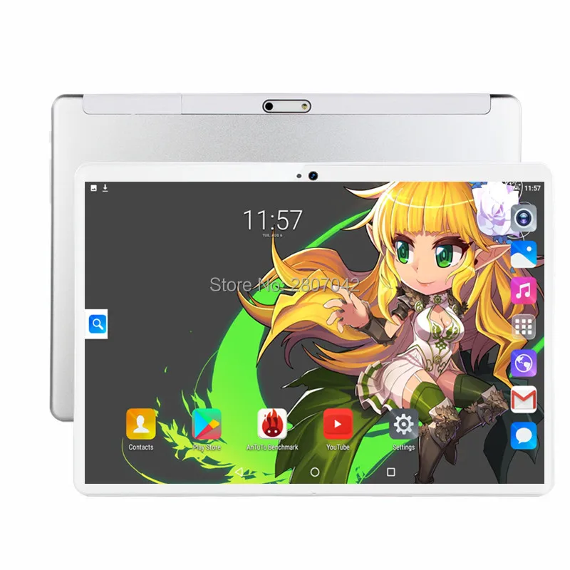 2019 New 10 inch Tablet Pc Octa Core RAM 6G 64G Tablets Android 9.0 WiFi Bluetooth GPS 3G Phone Cal