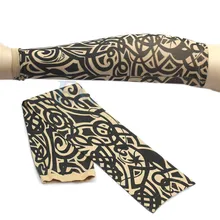 Coslony мужские и женские летние с защитой от ультрафиолета зимние временные теплые Рукава чулки без шнуровки поддельные татуировки аксессуары