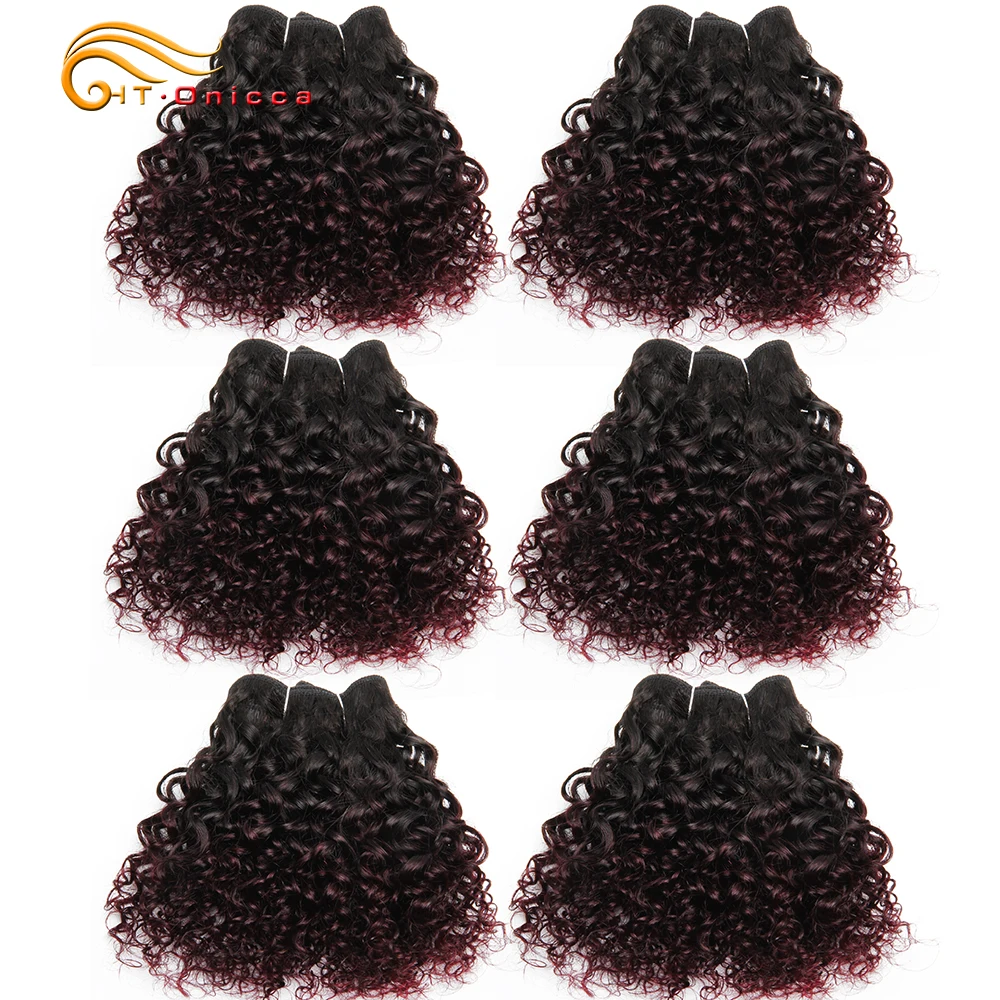 curl duplo desenhado cabelo humano remy funmi