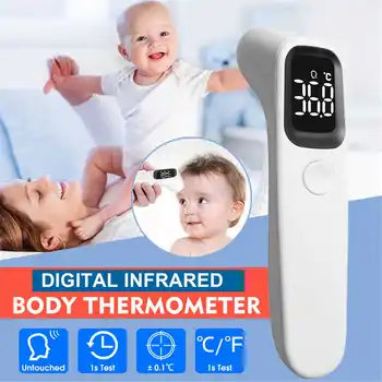 

Baby Thermometer Infrared Digital LCD Body Measurement Forehead Ear Non-Contact Adult Body Fever IR Children Termometro