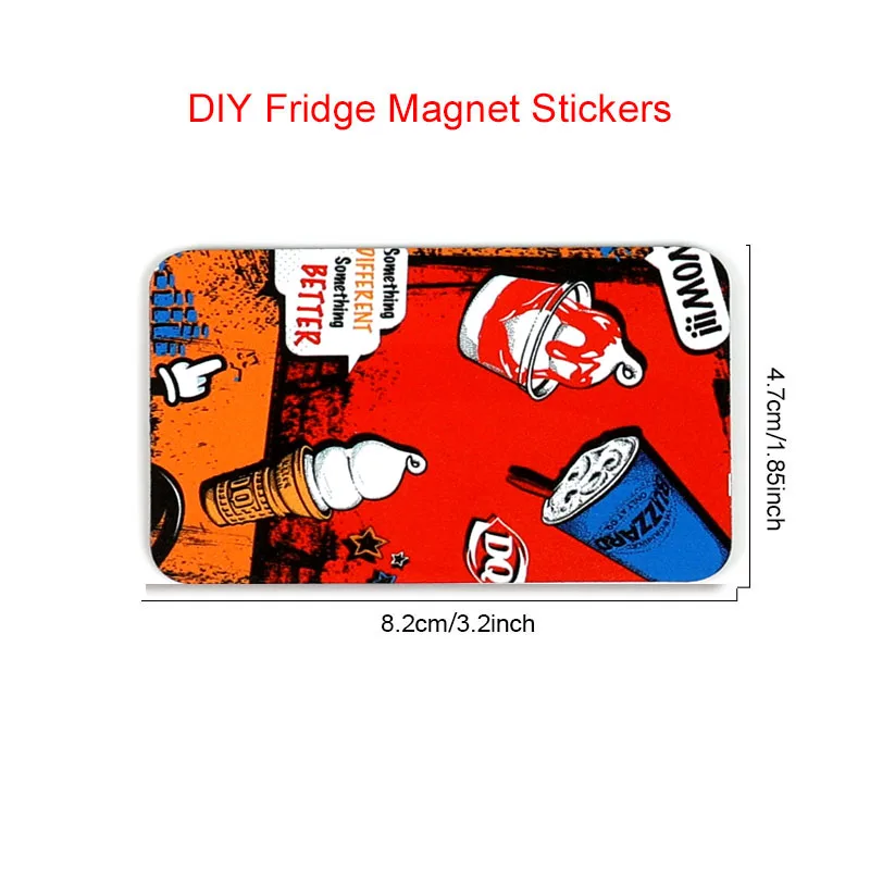 DIY Souvenir Fridge Magnet Stickers Personal Customized Sublimation Magnet for Refrigerator Fridge Magnet Your Family Photo