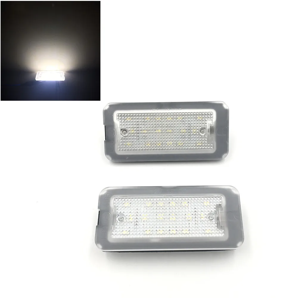 2x Xenon White 18smm For Fiat 500 500c 20072016 Led Number License