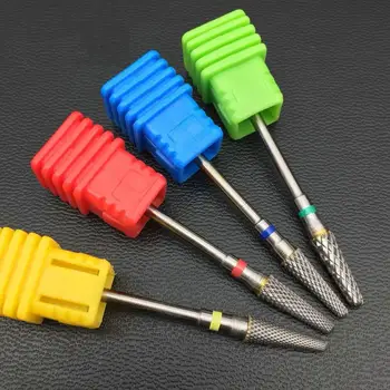

1pc Tungsten Carbide Milling Cutter Burrs Nail Drill Bits Nail Cutter Nail File Manicure pedicure For Nail Art Accessories