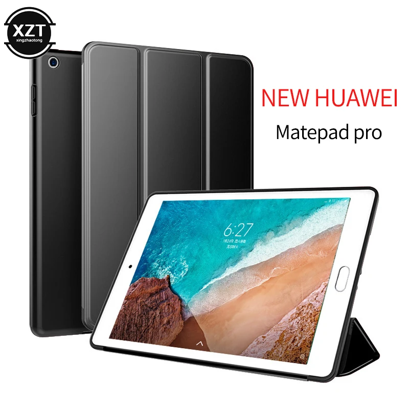 Мягкий чехол для Huawei MatePad Pro 10 8 дюймов планшета из ТПУ складной откидной Чехол