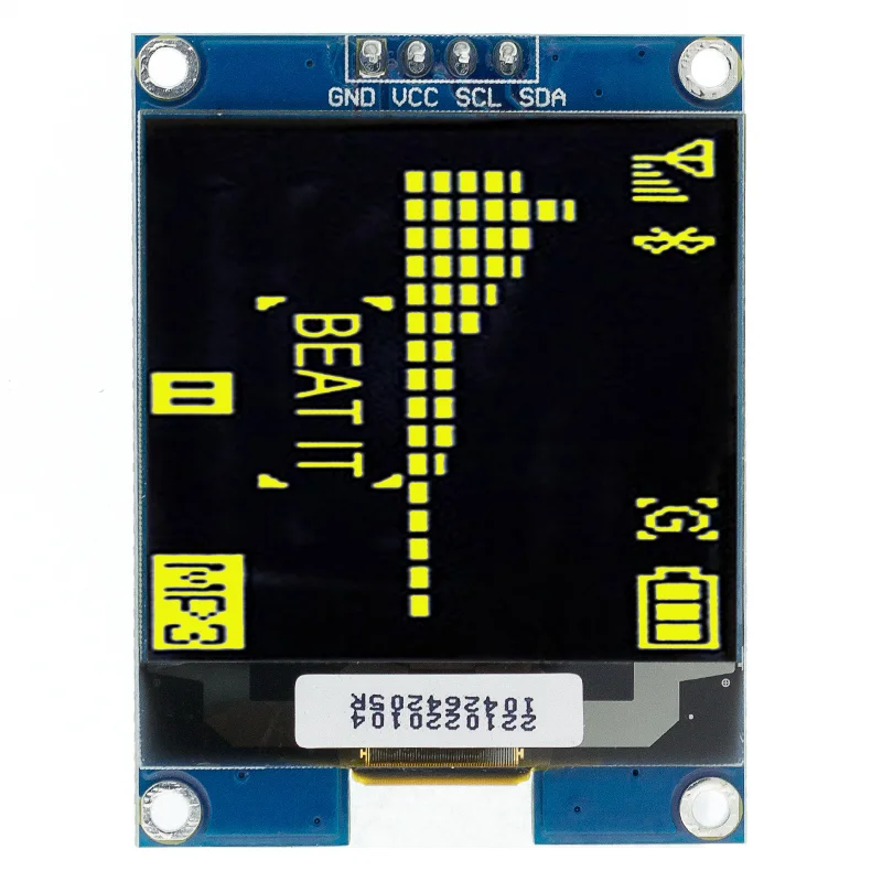 Экран OLED 1 5 дюйма 128x128 для Raspberry Pi STM32 Arduino|Интегральные схемы| |