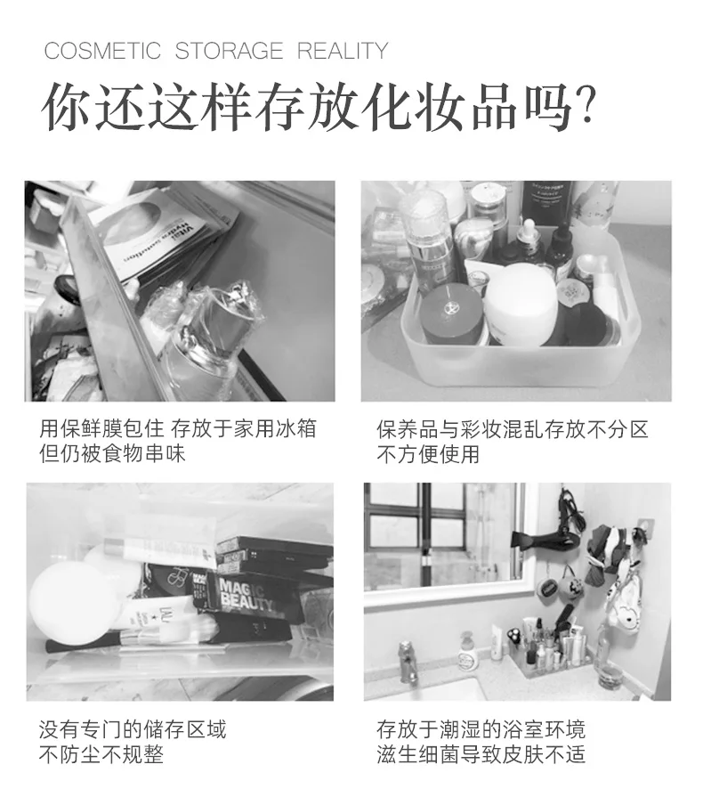 Description Picture 6 of itemBedroom Fashion Modern Dresser Nordic Girl Makeup Storage Dresser White Comfortable Luxury Espejo Tocador Dressing Table OB50HZ