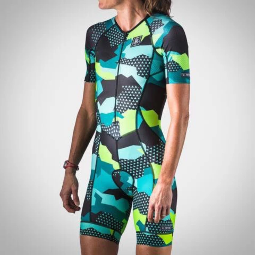 Ватти чернила Триатлон skinsuit высокое качество Kurzarm Radfahren Skinsuit велосипед Джерси Kleidung feur Schwimmen Laufen Reiten
