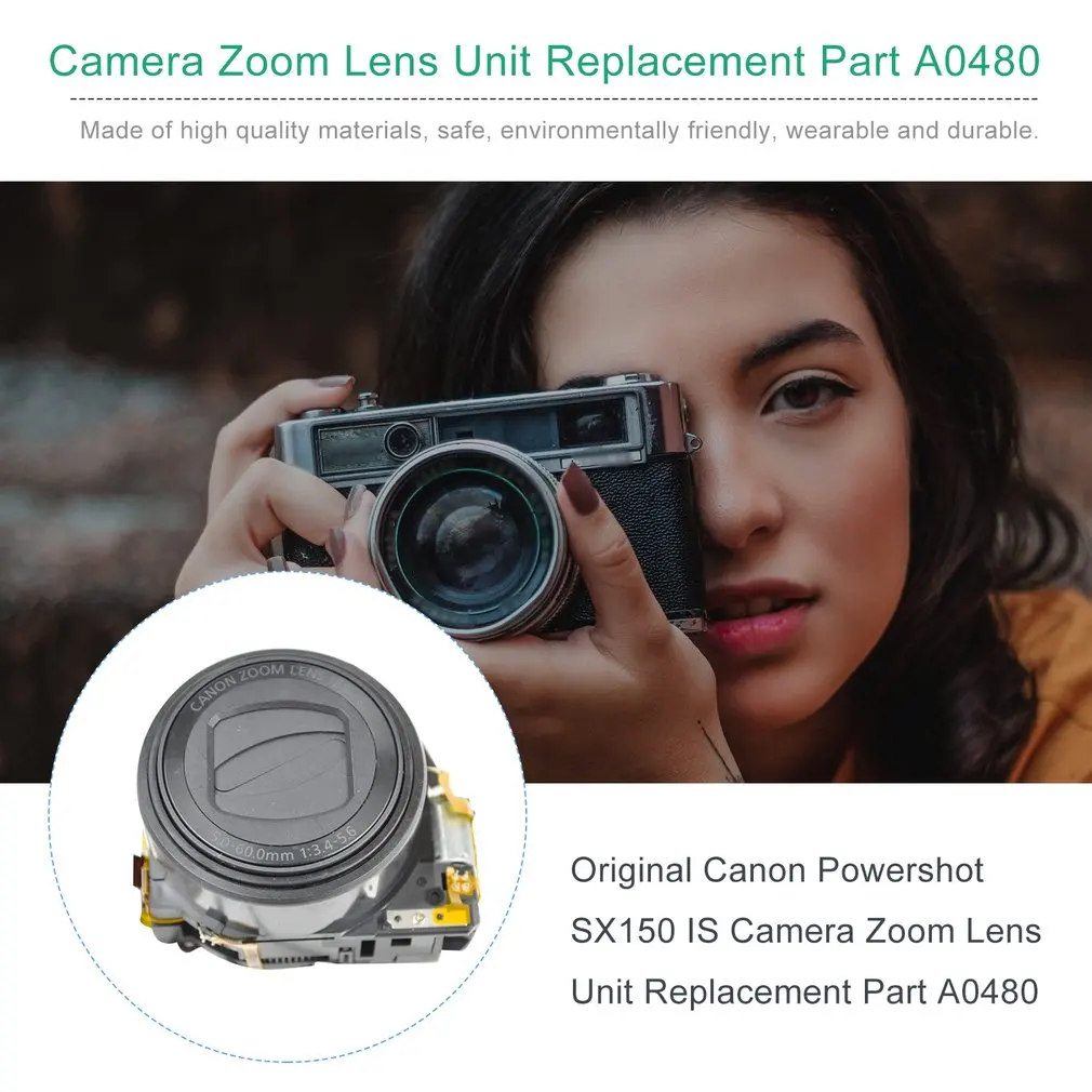 Для Canon Powershot SX130 SX150 IS зум-объектив камеры запасная часть A0480 Сменный объектив для Canon
