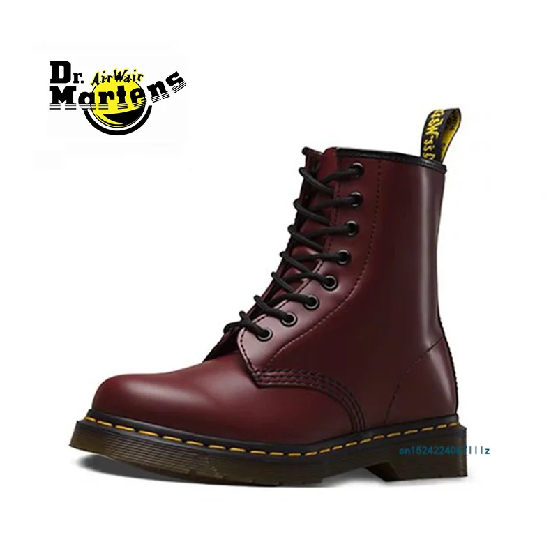 Классические ботинки Dr.Martens для мужчин и женщин модель 1460 года полуботинки в
