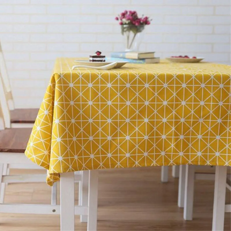 PROD 1005002835226492 Cotton Linen Wedding Party Table Cloth
Rectangular Country Style Plaid Print Dining Table Cover Tablecloth
Kitchen Home Decor