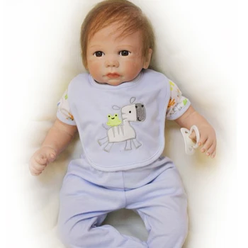 

Bebe Doll reborn boy alive silicone reborn baby dolls toys gift 20inch 50cm real baby newborn doll