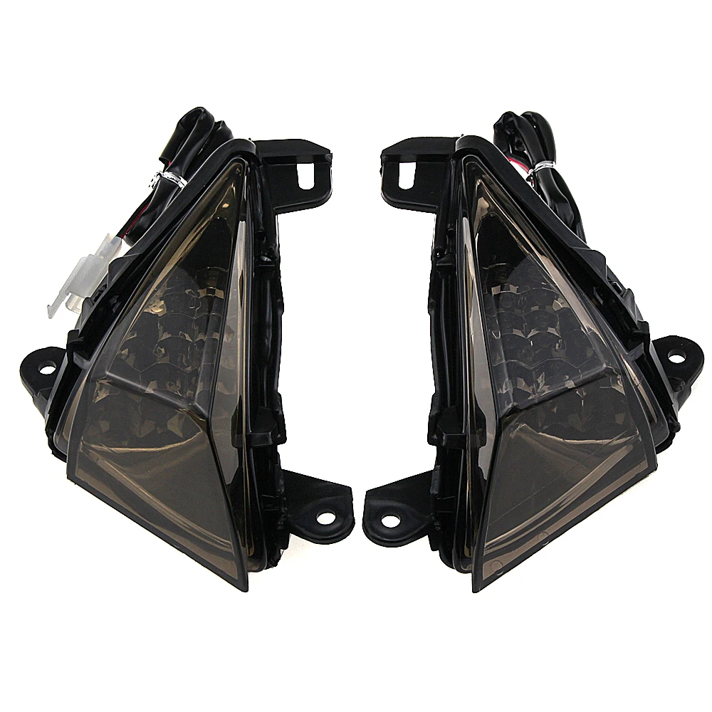 

Передняя Светодиодная лампа указателя поворота для KAWASAKI NINJA ZX-14R ZZR ZZ-R GTR 1400 ZZR1400 GTR1400 мини 14 ZX14R ZX 14R 2006-2017
