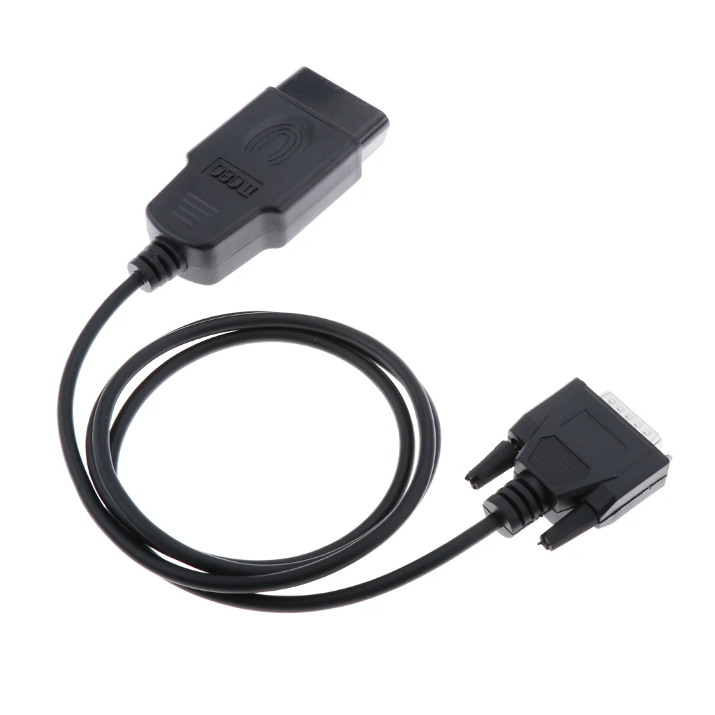OBD2 16 Pin Male to DB 15 Удлинительный кабель OBD II диагностический удлинитель |