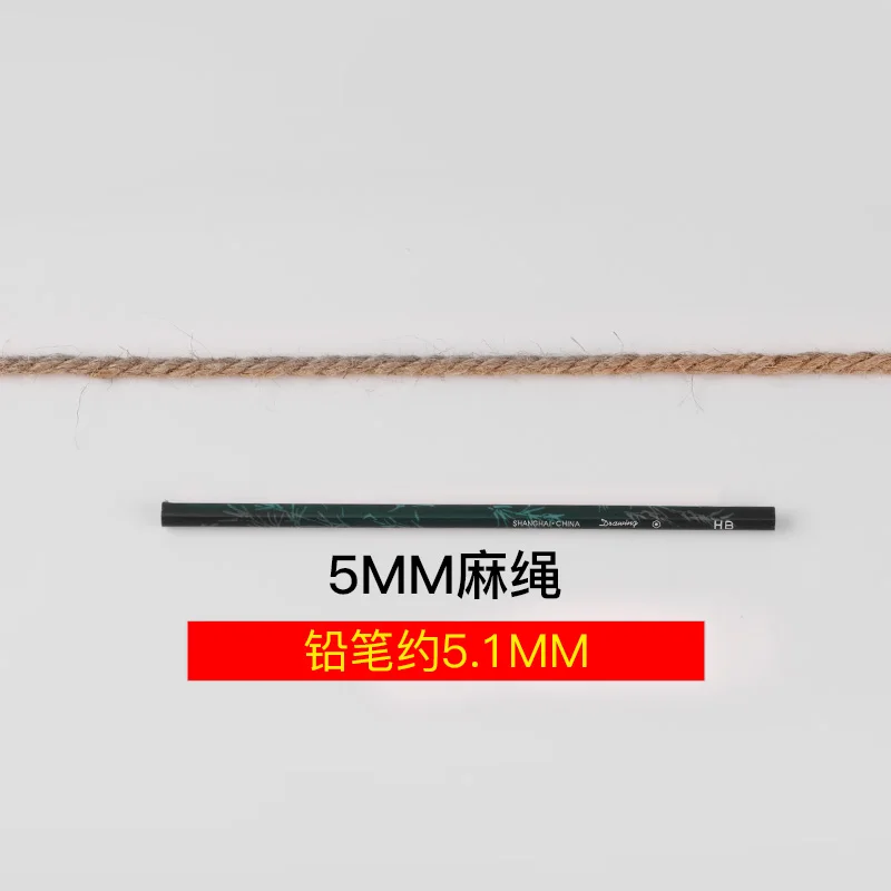 5mm 100m Натуральная пеньковая веревка DIY Материал широкая фотография настенная подвесная веревка украшение стены лента веревка - Цвет: 5mm 100m