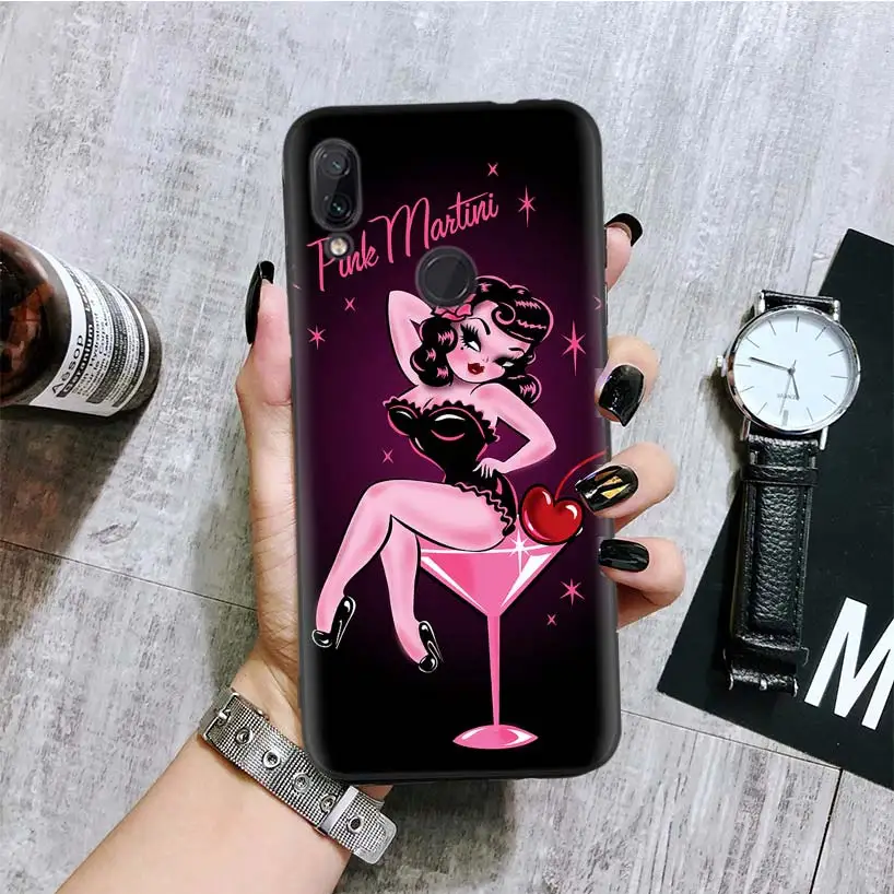 Пух в морском стиле кинозвезды черная крышка чехол для телефона для Xiaomi Redmi Note фотоаппаратов моментальной печати 8 7 7S 7A 6 S2 GO K20 Pro 6A mi 6X 5X A1 CC 9 8 Coque