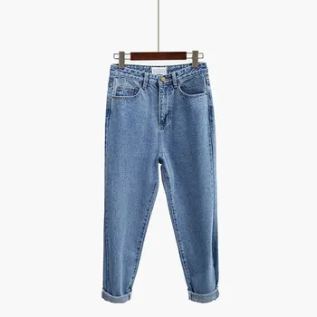 

Vintage High Waist Jeans Woman 2020 Skinny Black Blue Mom Boyfriend Jeans For Women Denim Pants Female Trousers Streetwear