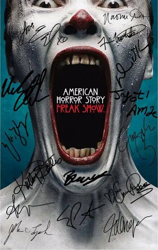 10style CHOOSE Classic AMERICAN HORROR STORY Signature PHOTO Movie Art Film Print Silk Poster for Your Home Wall Decor 24x36inch | Дом и сад