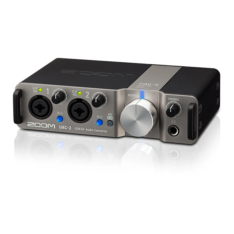Высокая производительность ZOOM UAC-2 USB 3 0 аудио интерфейс звуковая карта для