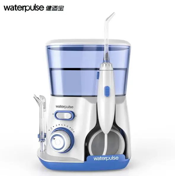 Waterpulse Dental Water Flosser Oral Irrigator Waterpick Dental Floss Water Irrigation Jet Dental Tooth Floss V300g 11