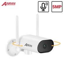 ANRAN cámara de seguridad IP PTZ de 5MP videocámara de vigilancia al aire libre CCTV Audio bidireccional visión nocturna impermeable