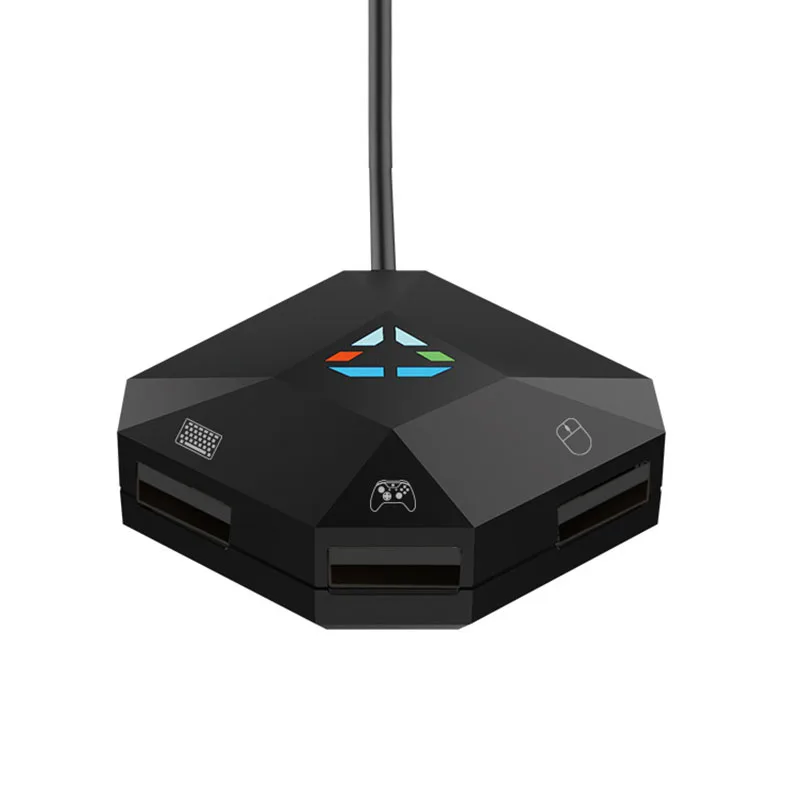 Для переключателя PS4/PS3/Xbox One/Xbox 360 контроллер клавиатура мышь конвертер адаптер