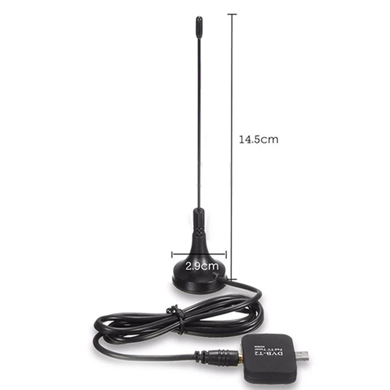 Микро Usb Dvb-T2 Dvb-T мобильный ТВ тюнер приемник цифровая палка для Android Phone Pad Watch Live Tv микро-Usb тюнер