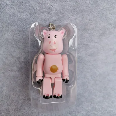 8 см аниме Дисней Bearbricklys фигурка Cos Супермен Бэтмен Джокер Babybear кукла ПВХ Коллекционная модель игрушки подарки - Цвет: 6