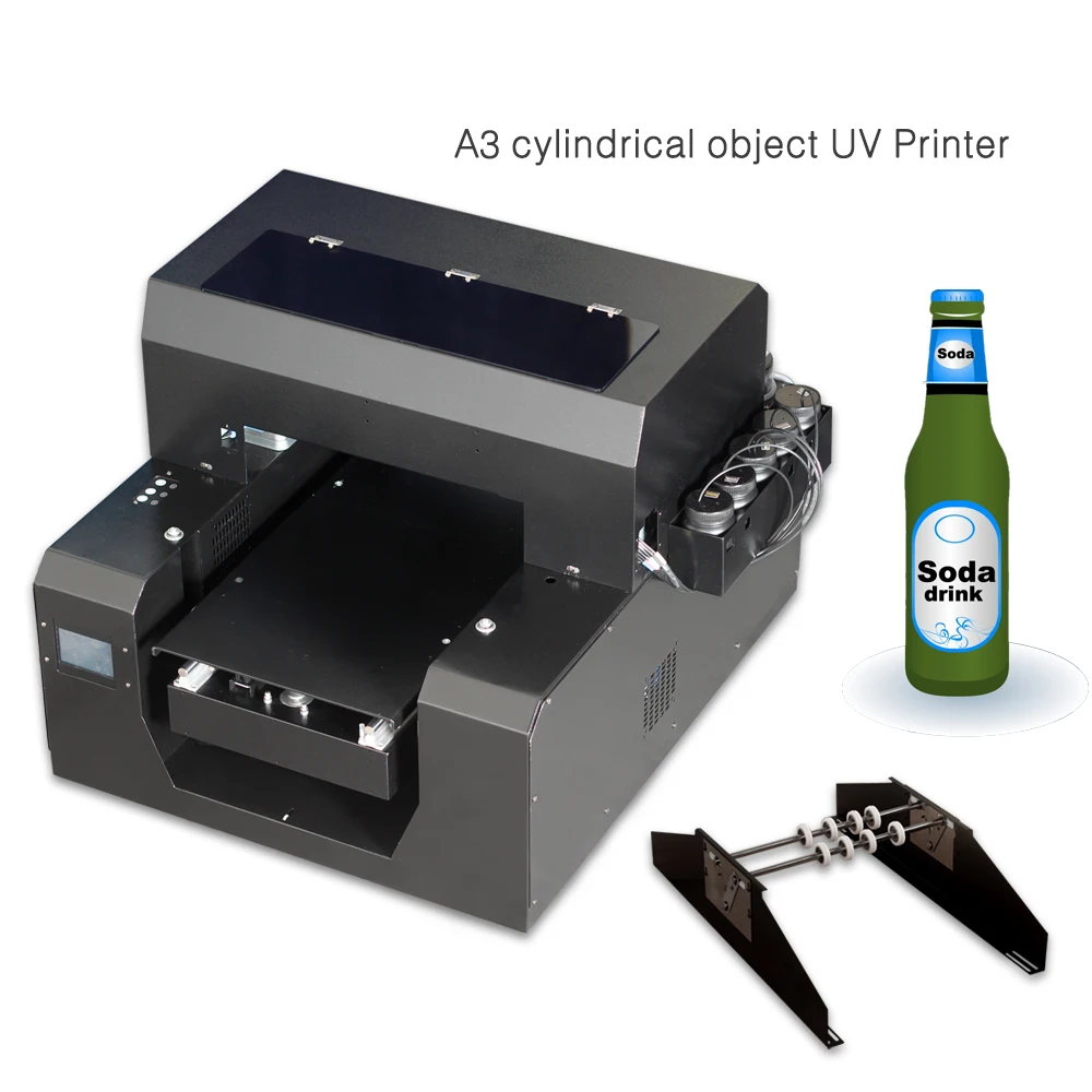 SHBK. A3 size flatbed and cylinder UV printer for wood/metal/glass/phone case/bottle printing | Компьютеры и офис