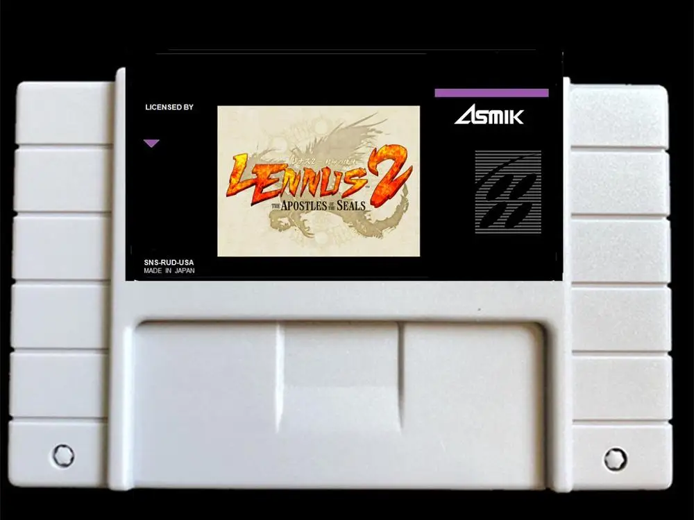 Lennus 2 USA-NTSC Версия 46 контактов Видеоигры карта NTSC Версия для ретро видеоигр Консоль